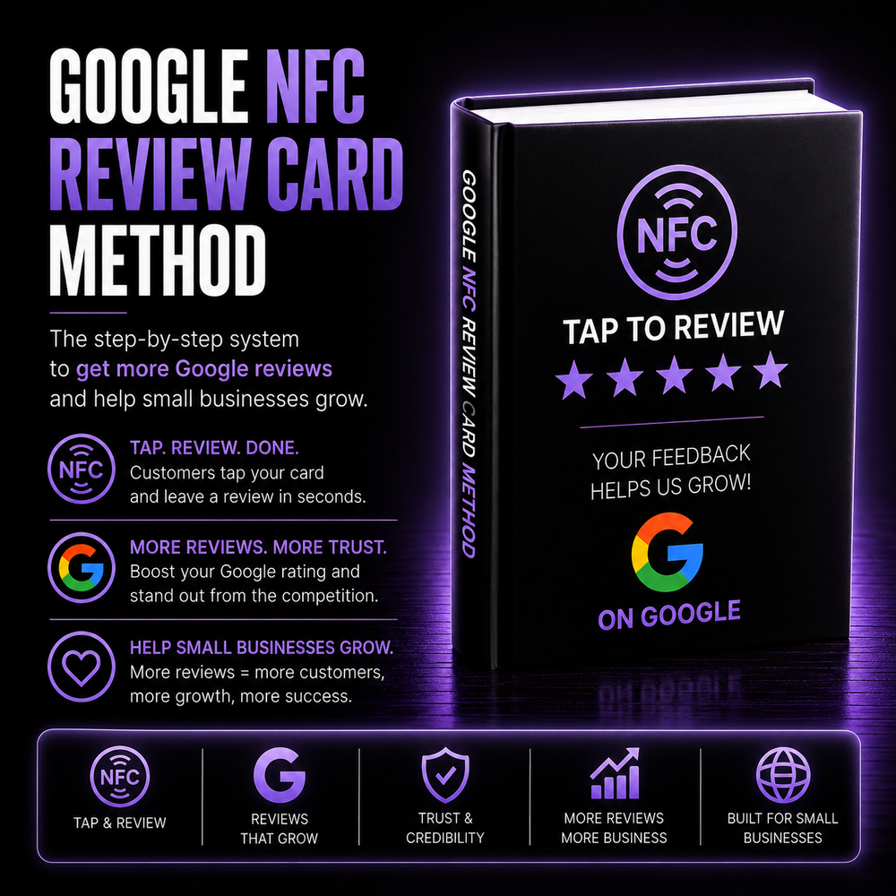 FULL GOOGLE REVIEW CARD METHOD + SUPPLIER + SALES FRAMEWORK
