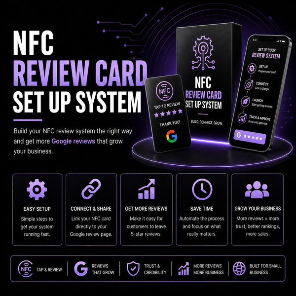 NFC REVIEW CARD SET UP SYSTEM