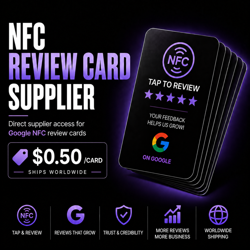$0.50 NFC REVIEW CARD SUPPLIER